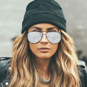 NWT! Quay x Desi Perkins Aviator Sunglasses